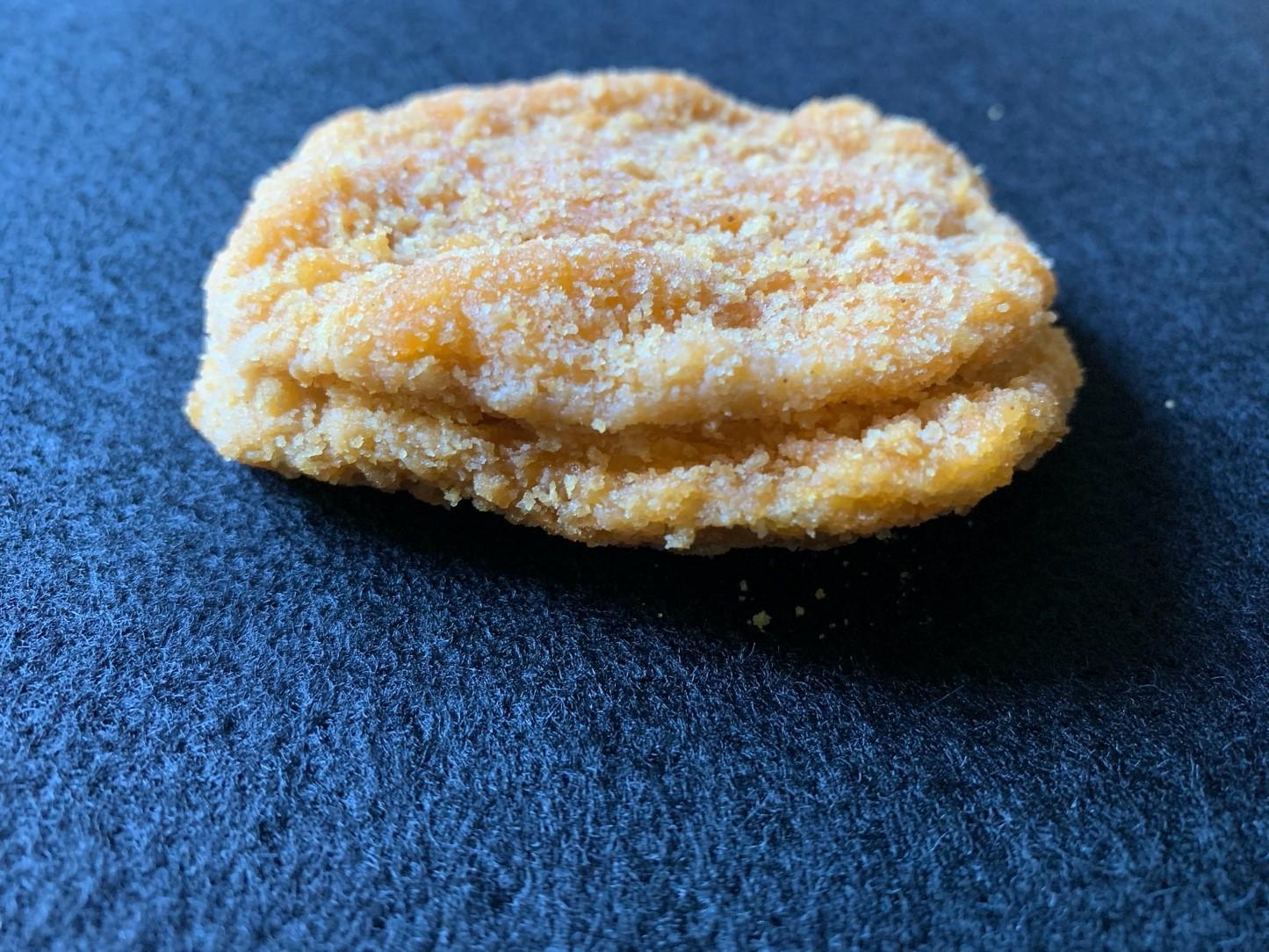 Figure 4 - Two chicken patties attached to each other